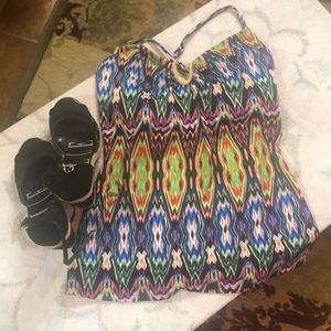 Colorful woman’s top